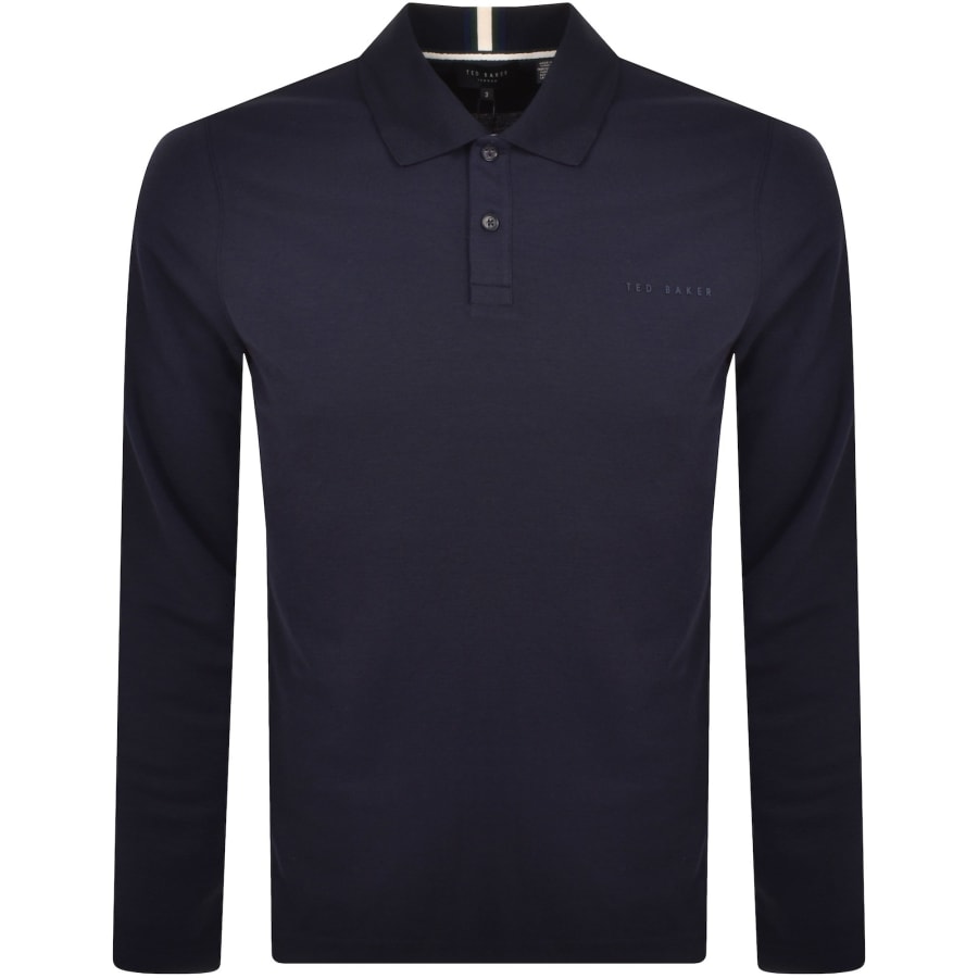 Ted Baker Pacto Polo T Shirt Navy Mainline Menswear Canada
